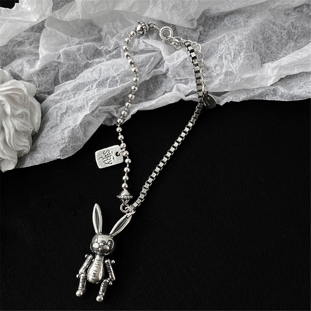 Vòng Tay Hợp Kim Mặt Hình Thỏ Xinh Xắn Cho Nữ | BigBuy360 - bigbuy360.vn