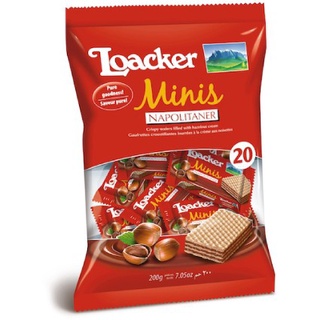Bánh xốp Classic Minis Napolitaner hiệu Loacker 200g