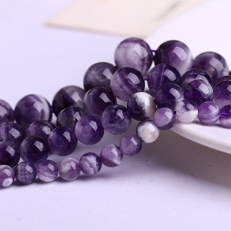 Chuỗi Hạt Pha Lê Tròn Tự Nhiên Dùng Làm Trang Sức Thủ Công