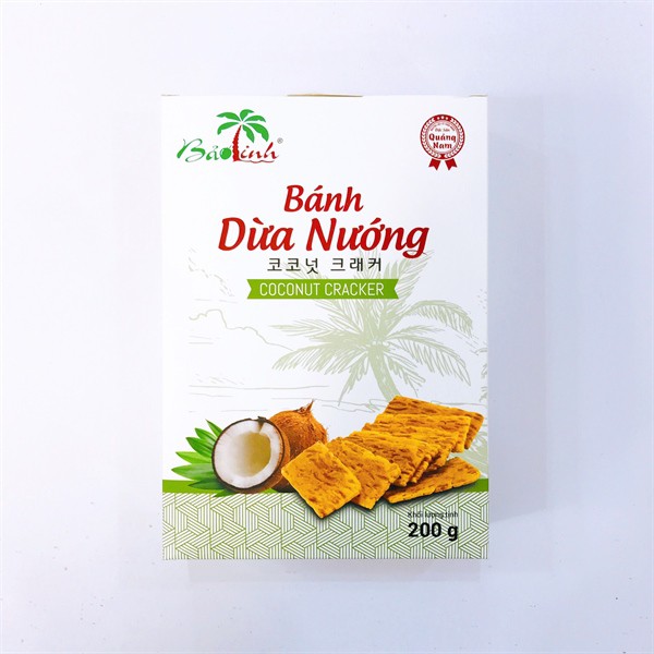 Hộp Bánh Dừa Nướng Bảo Linh 200g