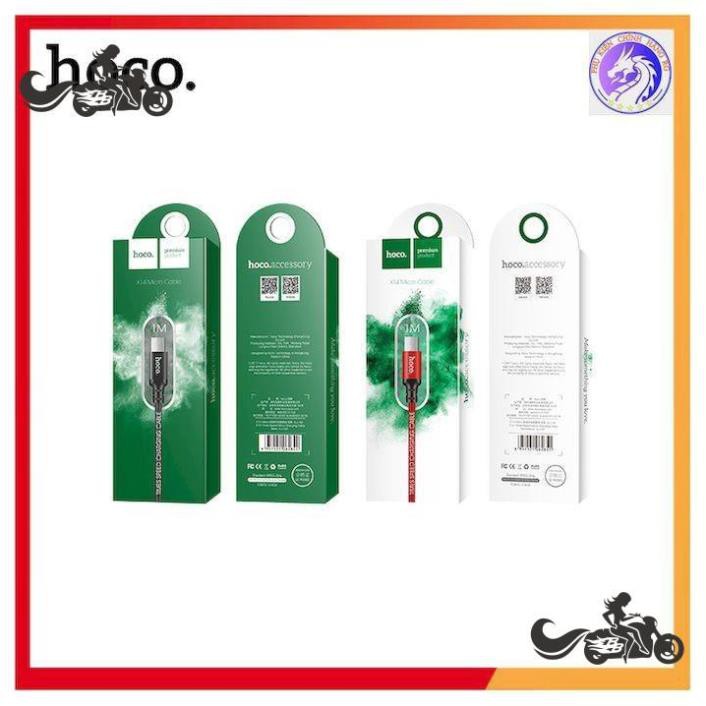 CÁP SẠC NHANH DÂY DÙ X14 MICRO 2.0A