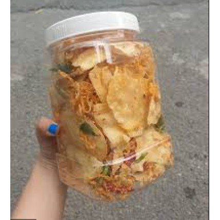 KHOAI TẨM VỊ LẮC KHÔ GÀ CAY XI MÊ LON 250g