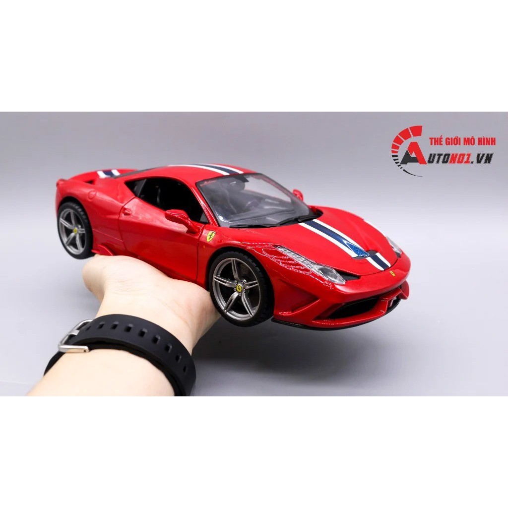 MÔ HÌNH XE FERRARI 458 SPECIAL RED 1:18 1308 BBURAGO