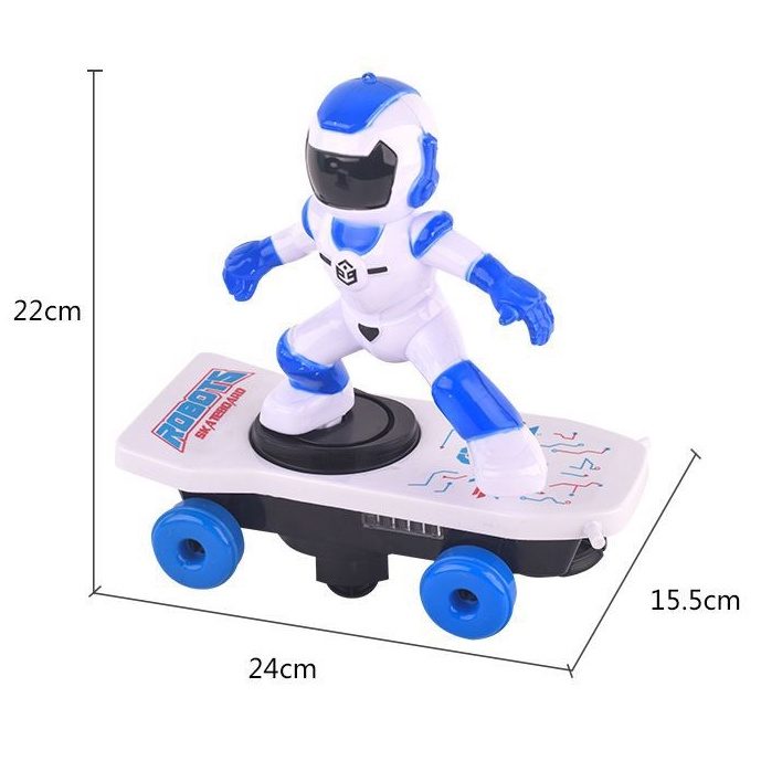 [Xả kho thu hồi vốn]ĐỒ CHƠI ROBOT LƯỚT VÁN ÂM THANH ĐÈN