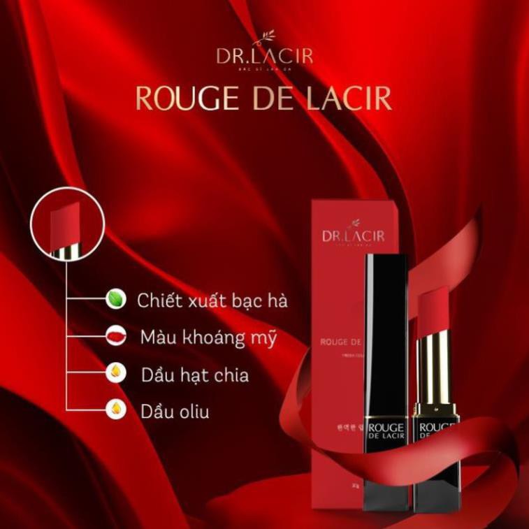 Son Lạnh Dr.Lacir - Rouge De Lacir 002 | BigBuy360 - bigbuy360.vn
