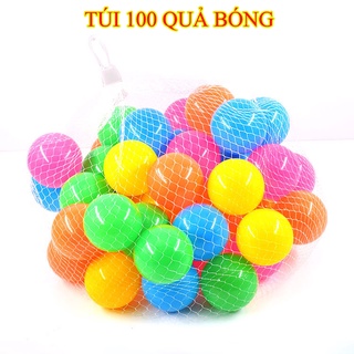 Túi 100 bóng cho bé chơi nhà bóng,quây bóng - ảnh sản phẩm 6