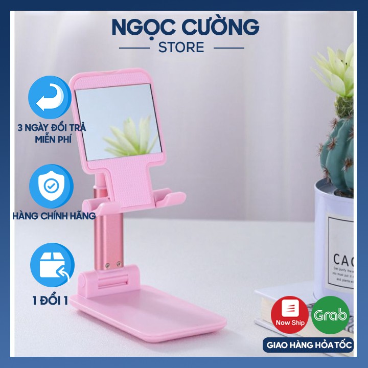 Giá đỡ điện thoai Pad để bàn có thể gập gọn, chống tê mỏi tay