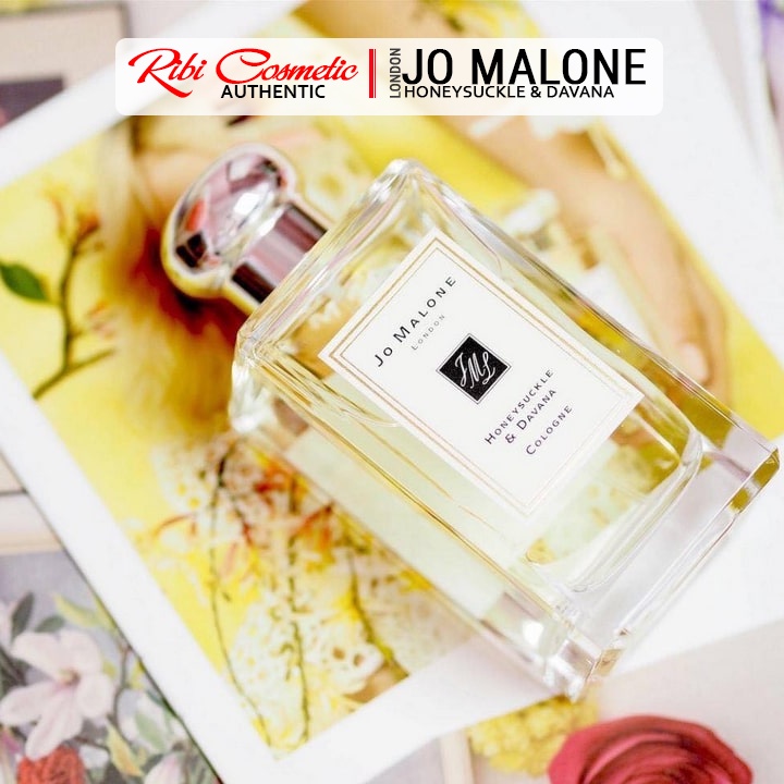 Nước Hoa nữ dầu thơm lâu Jo Malone Honeysuckle & Davana Cologne , lưu hương 6 - 8 giờ chính hãng 100% Ribi cosmetics . | BigBuy360 - bigbuy360.vn