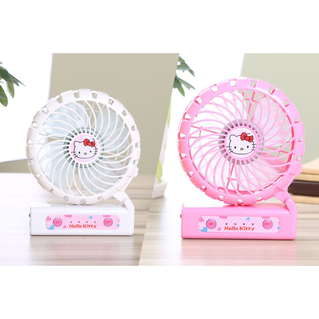 QUẠT KITTY ZB 001 (GIAO MÀU NGẪU NHIÊN)