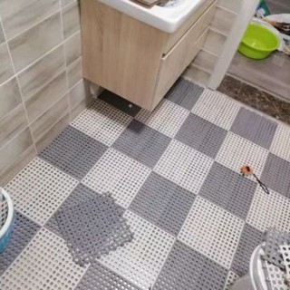 thảm chống trượt nhà tắm, vệ sinh ikea, tấm nhựa lót sàn,chống trơn 30*30cm thoáng êm an toàn cho trẻ em