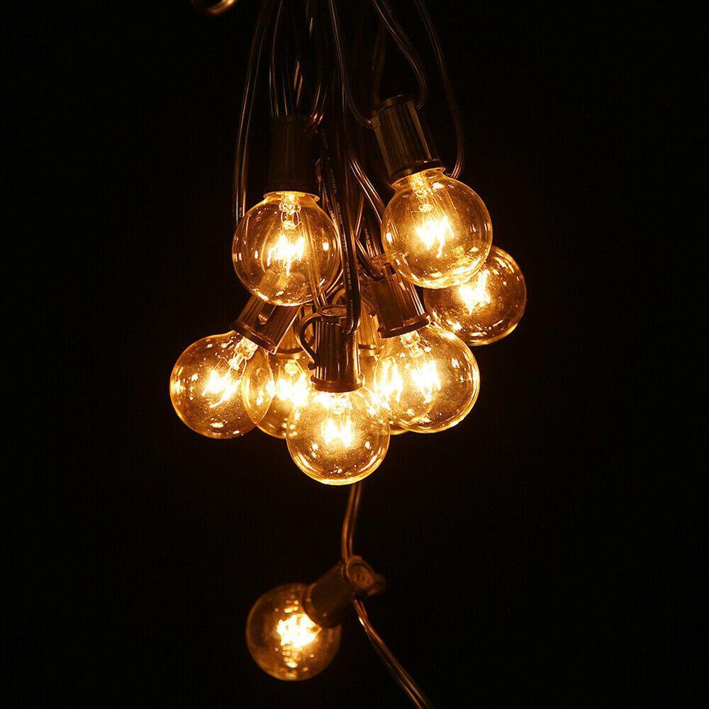 LAKAMIER Dây Đèn Led G40 Dài 25FT Trang Trí Sân Vườn