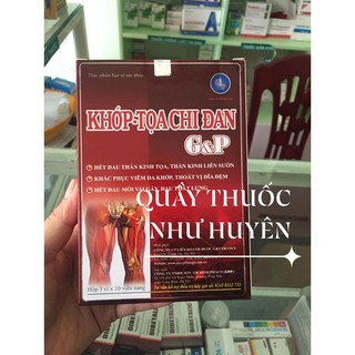 viên uống khớp tọa chi đan