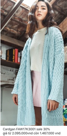 Áo cardigan new tag pass
