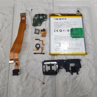 Linh Kiện Trong Oppo F7 Full (cáp nguồn,volum,sạc,pin,rung,cảm biến,sóng wifi,loa trong,cụm chuông,tai nghe,mic) Zin Máy