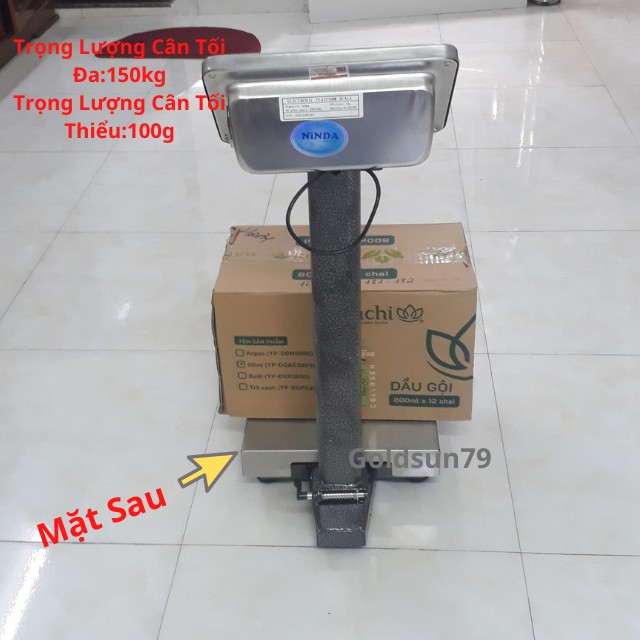 [ BH18T ] Cân Điện Tử Tính Tiền Dùng Cho Cân Hàng Hóa Cân Bàn 150Kg Được Làm Bằng Thép Không Gỉ