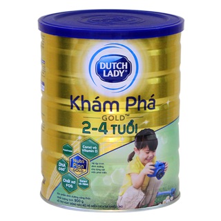 Sữa bột Dutch lady Khám Phá gold 900g