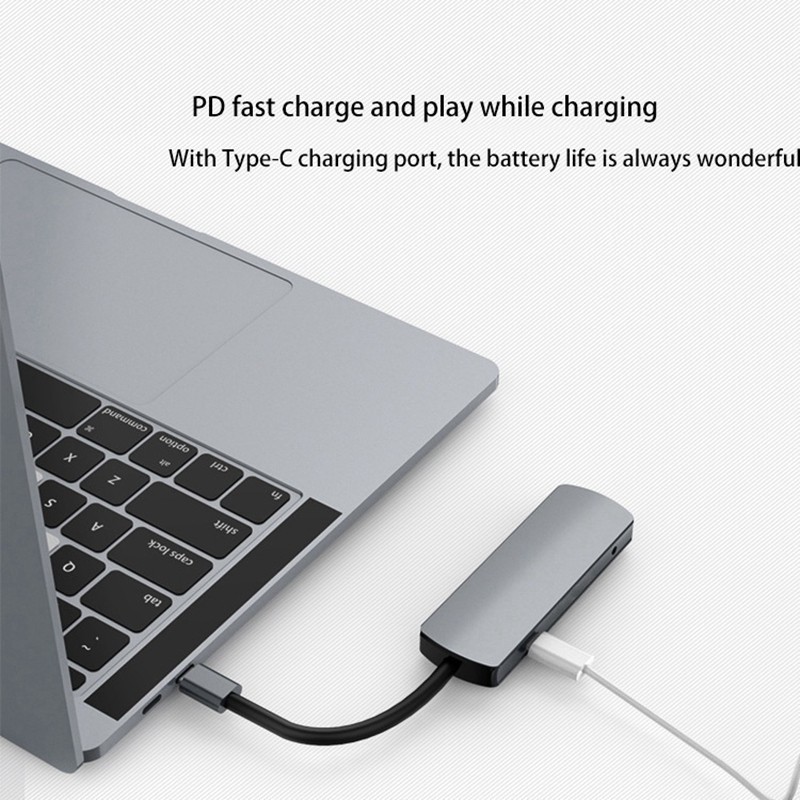 Cáp Chuyển Đổi Usb Sang Hub 6 Trong 1 Cho Macbookpro | BigBuy360 - bigbuy360.vn