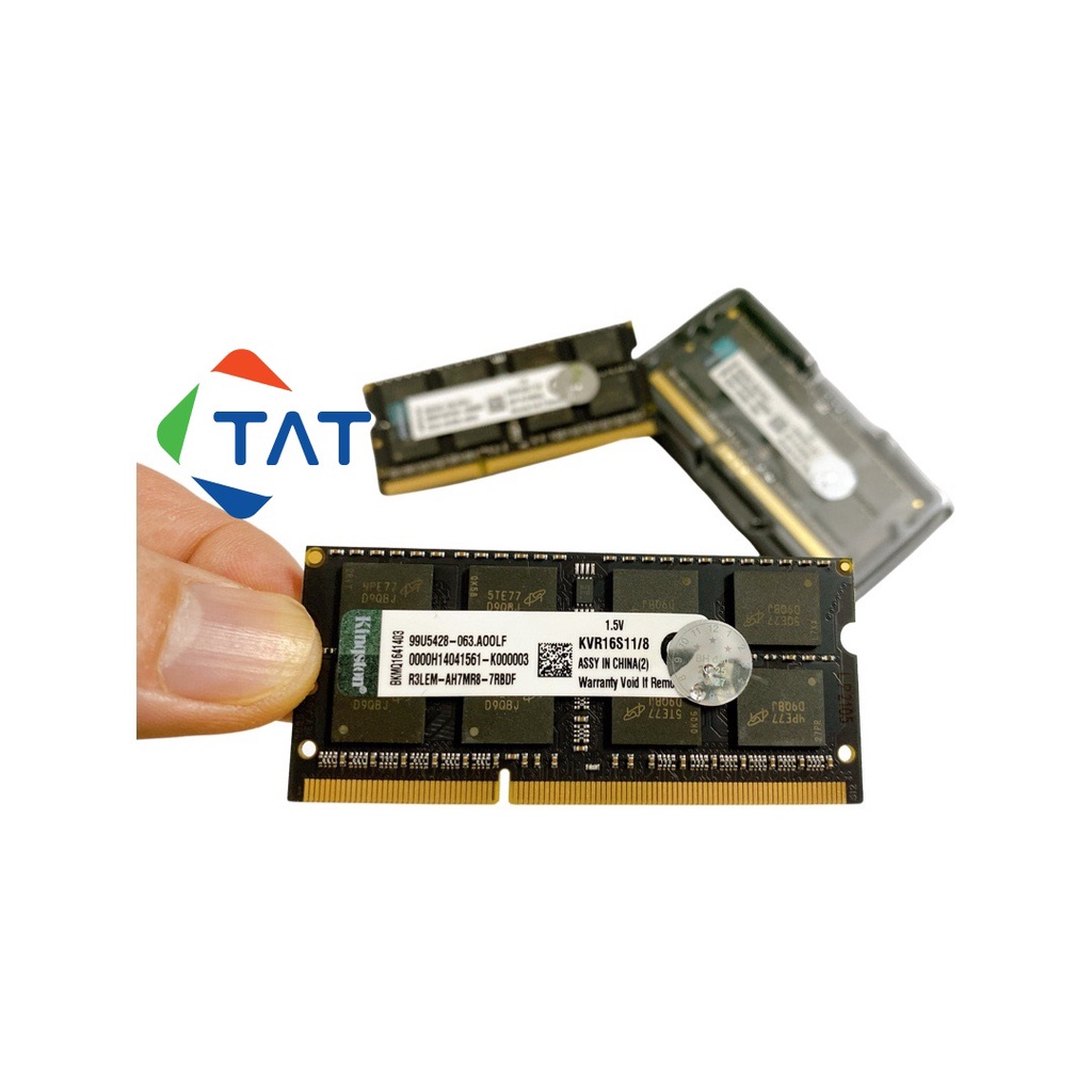 Ram Laptop Kingston 8GB DDR3 1600MHz 1.5V - Bảo hành 36 tháng