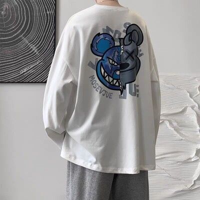 Áo Longsleeves Oversize Jue, JACKLANE, Áo nỉ chui đầu Unisex Jack Lane | BigBuy360 - bigbuy360.vn