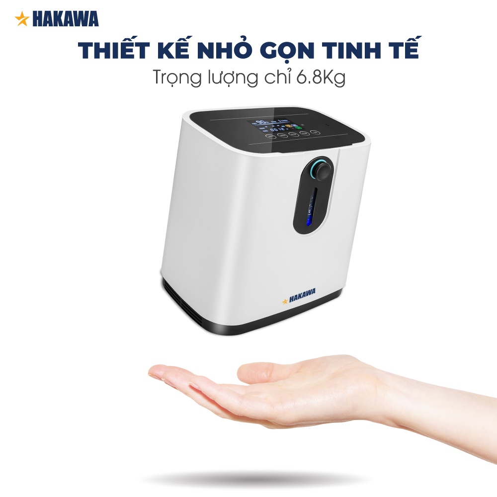 (BH 24 tháng) Máy Tạo Oxy HAKAWA HK-O7 Nhật Bản