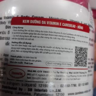 KEM MÁT XA VITAMIN E HỒNG