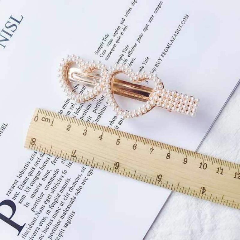 Combo 3 kẹp đính hình thỏ, vương miệng và nơ,,,