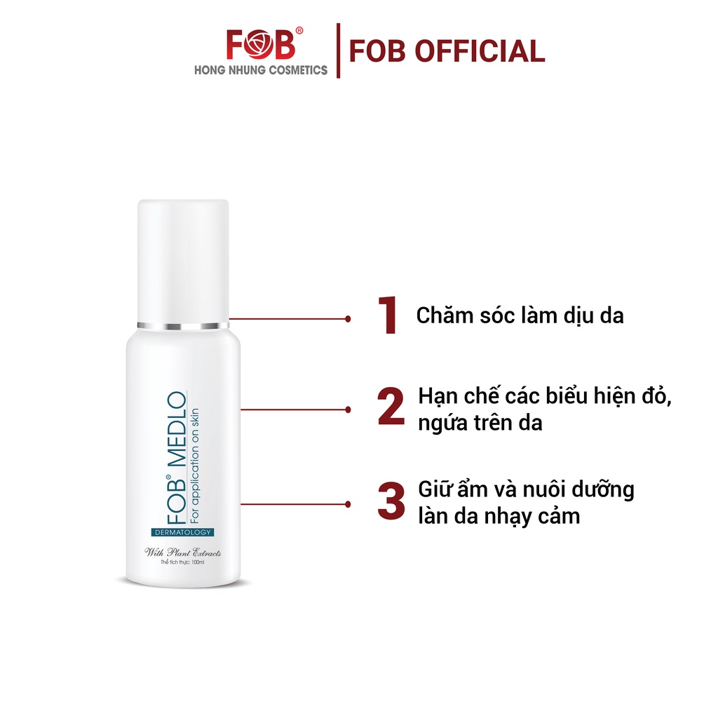 Xịt khoáng - Chăm sóc da nhạy cảm - FOB® MEDLO