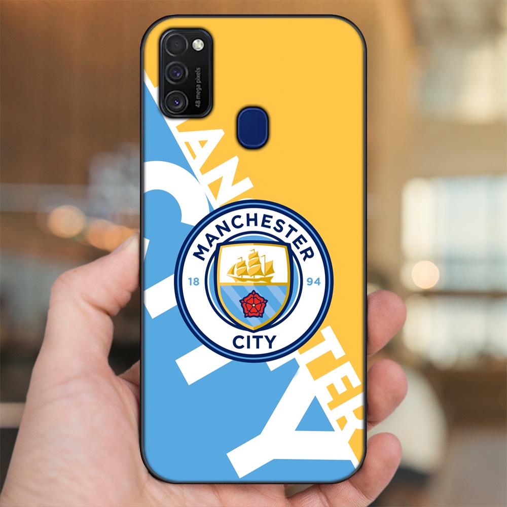 Ốp lưng Samsung M21, M30S viền đen in hình Manchester City MC