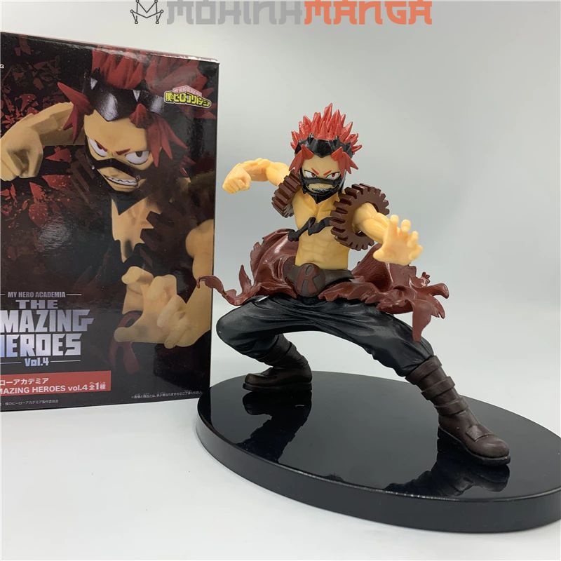 Mô hình Kirishima Eijiro Red Riot My Hero Academia Học viện siêu anh hùng Bakugo Shoto Todoroki Mydoriya