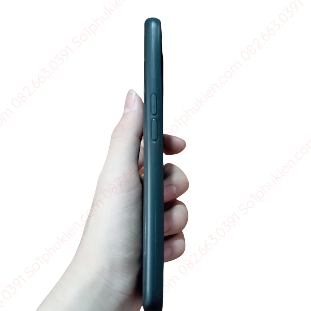 Ốp lưng Oppo a16 dẻo đen auto giả vân da, bảo vệ camera bền đẹp