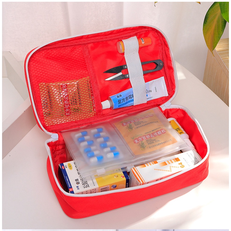 Túi Đựng Đồ Dùng Y Tế Sơ Cứu Khẩn Cấp, Hai Lớp, Chống Thấm - Túi Du Lịch Sơ Cứu DUASHOP