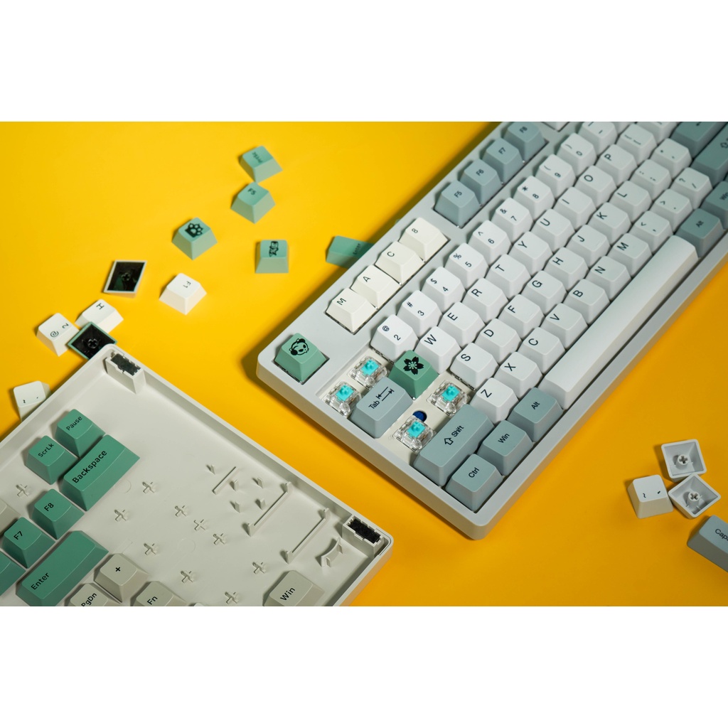 Bộ phím AKKO Keycap set – 9009 Retro (PBT Double-Shot/Cherry profile/177 nút)