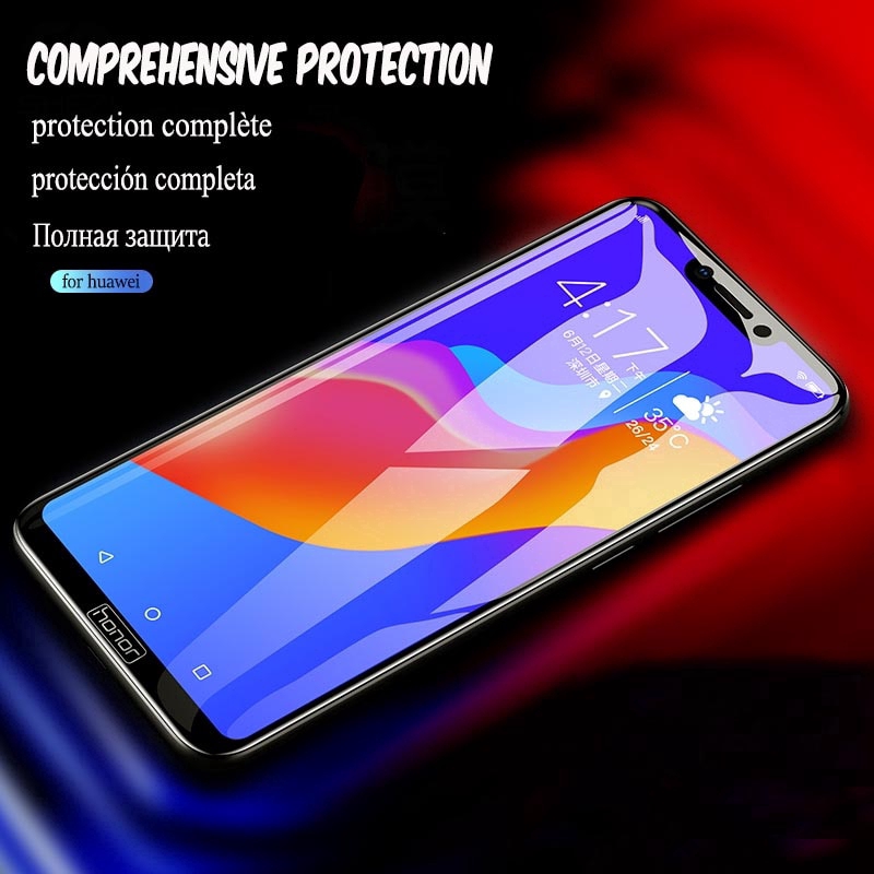 Kính cường lực bảo vệ toàn màn hình điện thoại 9D mới nhất cho Huawei P50 P40 P30 P20 Mate Honor X7 X8 X9 10 20 9X 8A Pro Lite 8X 8S 20i