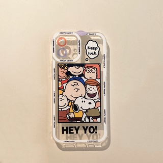 Ốp Điện Thoại TPU Dẻo Trong Suốt Họa Tiết Hoạt Hình Dễ Thương Cho Iphone 12 13 14 SE 6 6S 7 8 Plus X XS XR 11 Pro Max
