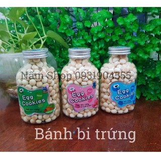 Bánh bi men trứng sữa I.B.O 100g dạng hũ có nắp vặn