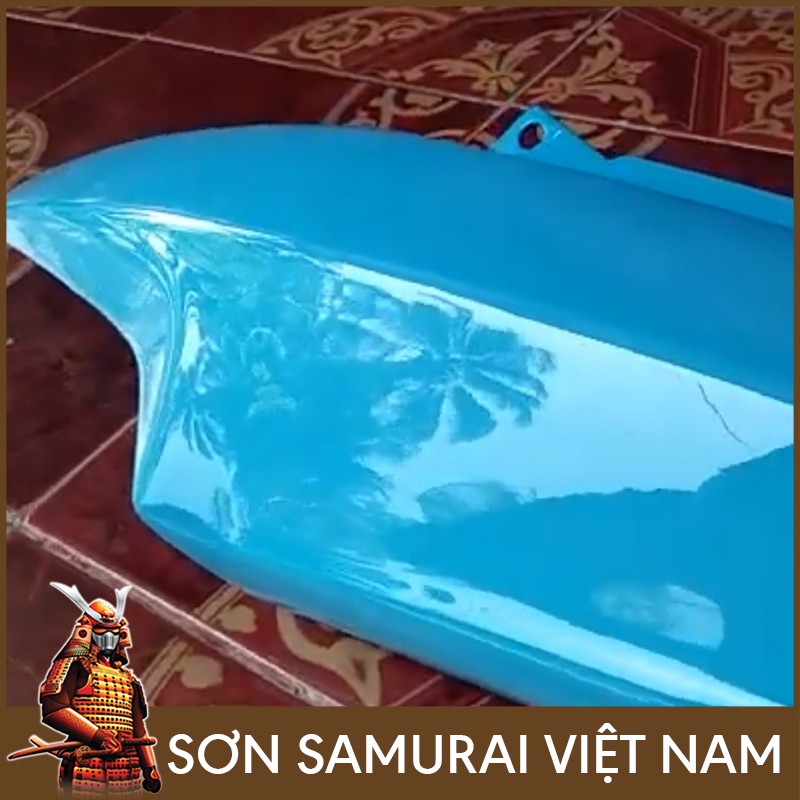 Màu Xanh Da Trời 312 Sơn Xịt Samurai Việt Nam - Combo Màu Xanh 312