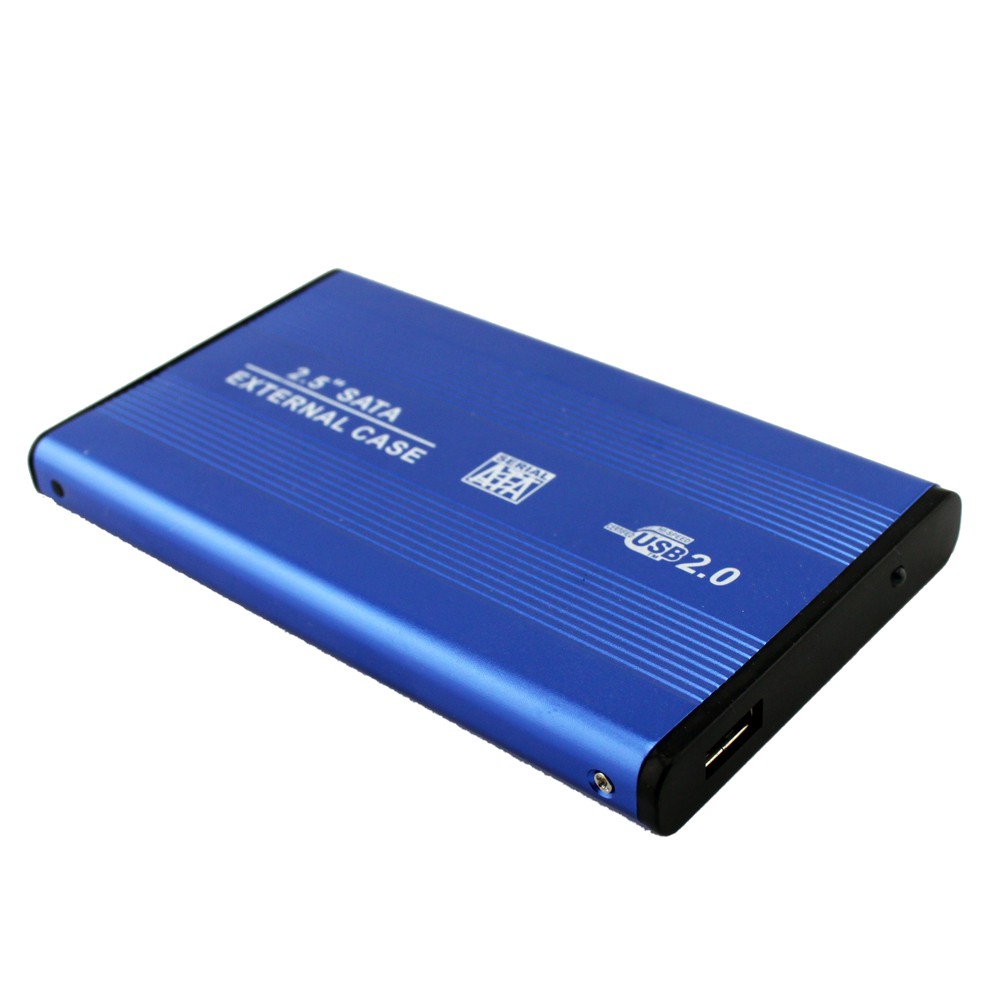 🌟Chất lượng cao nhất🍁2.5 Inch USB 2.0 SATA External Mobile Hard Disk Box Aluminum Alloy Shell