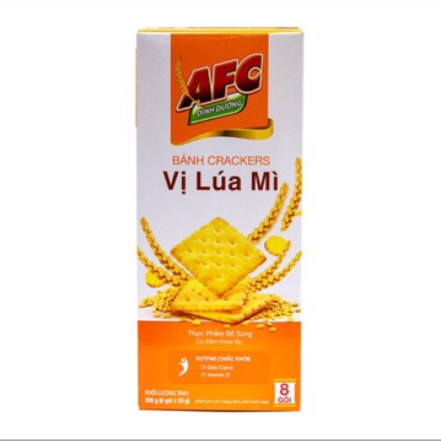 Bánh AFC dinh dưỡng vị lúa mì 200g