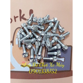 bộ ốc salaya gắn bát heo xe honda ,yamaha ,sh