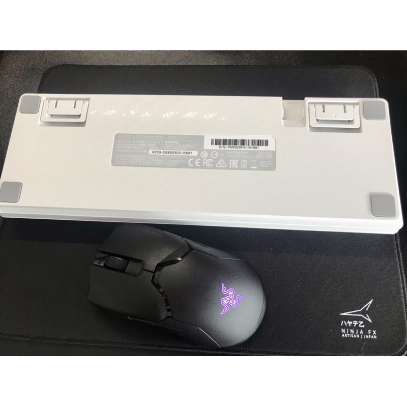 Bàn Phím Razer Huntsman Mini Mercury Purple Clicky Optical Switches - Factory sealed