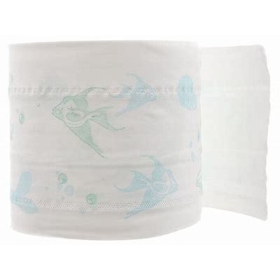 Giấy vệ sinh Paseo Dolphin 10 cuộn 4 lớp siêu mịn, hoa văn cá heo độc đáo