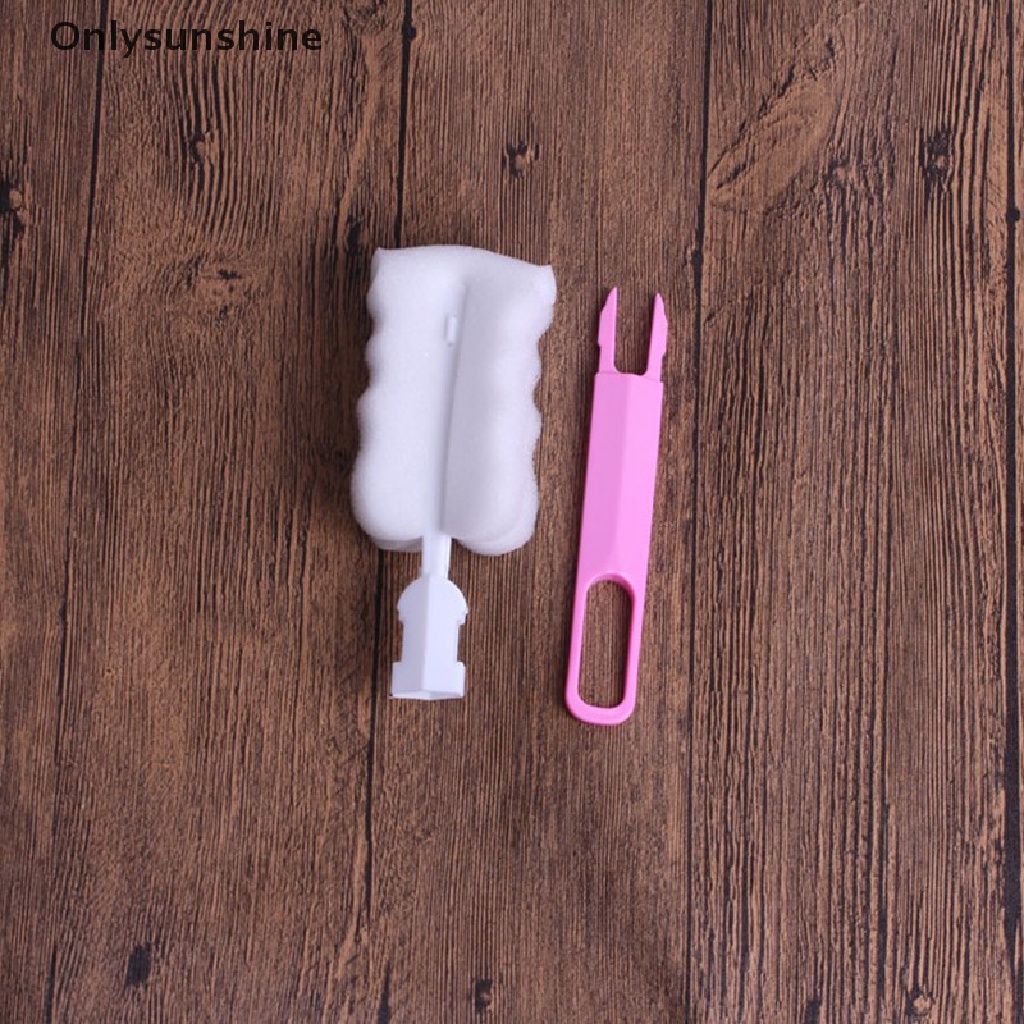 Onlysunshine  Bàn chải làm sạch tay cầm dài