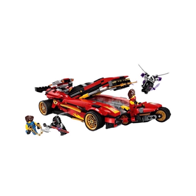 Lắp ráp xe ninjago 71737 - Lezi 70109