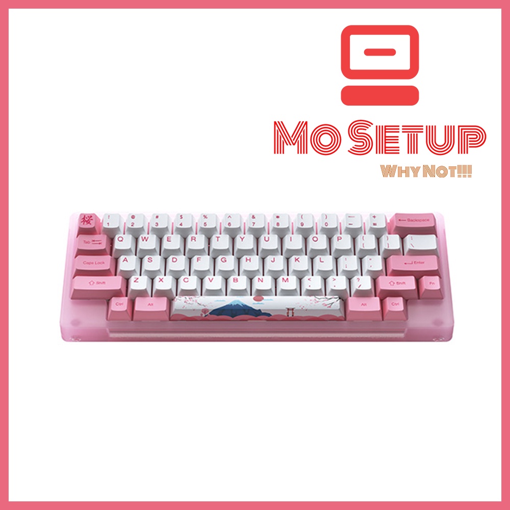 AKKO_ACR59_Kit bàn phím cơ Custom đẩy đủ switch và keycap- mạch Hotswap 3-5PIN