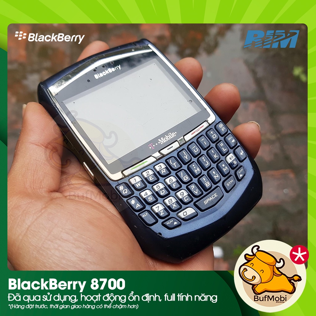 Blackberry 8700 C,G,V Likenew, nhiều nhà mạng