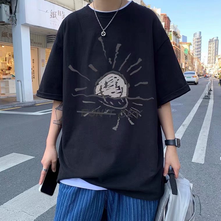 Áo Thun Tay Ngắn Thời Trang Cho Nam Size M-5Xl