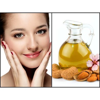 500ml Dầu Hạnh Nhân Ngọt (Sweet Almond Oil - Dầu nền), Chăm Sóc Da, Tóc, Làm Son