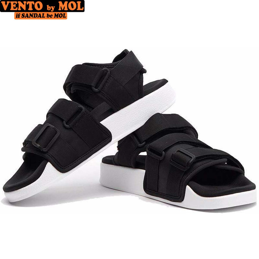 Giày sandal Vento nam nữ quai ngang bảng to vải dù cho cặp đôi có quai hậu cố định mang đi học du lịch NV1019B