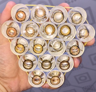 Lens mắt Nâu mẫu mới