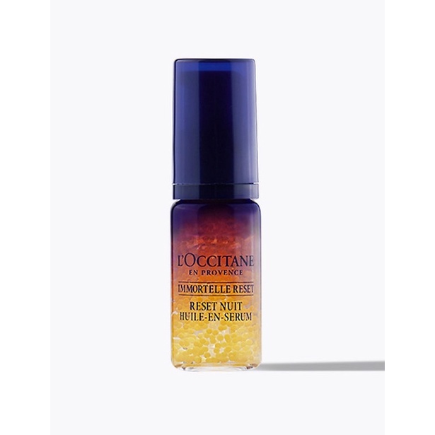 Tinh chất dưỡng tái sinh da L'Occitane Immortelle Reset Overnight Reset Oil-In Serum